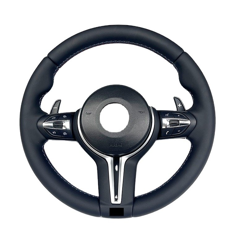 Leather Steering Wheel For BMW F10 F11 F18 F30 M6 F01 F02 F03 F06 F12 F07 F20 Custom Steering Wheel