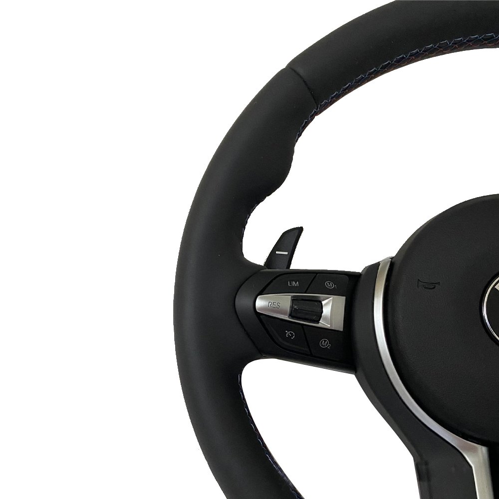 Leather Steering Wheel For BMW F10 F11 F18 F30 M6 F01 F02 F03 F06 F12 F07 F20 Custom Steering Wheel