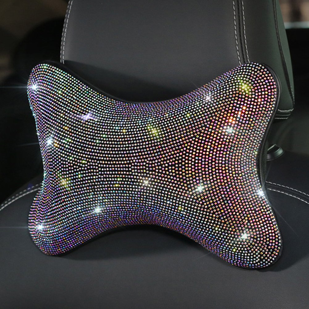 Rhinestones Gear Shift Cover Pad Auto Interior Accessories Steering Wheel Cover