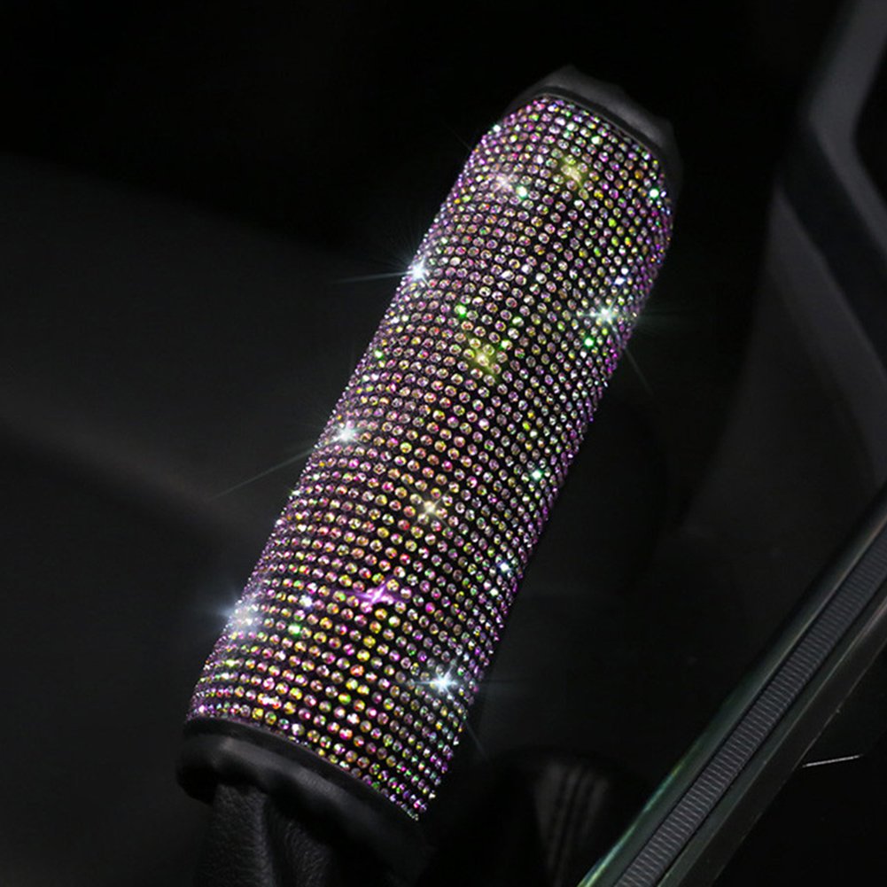 Rhinestones Gear Shift Cover Pad Auto Interior Accessories Steering Wheel Cover