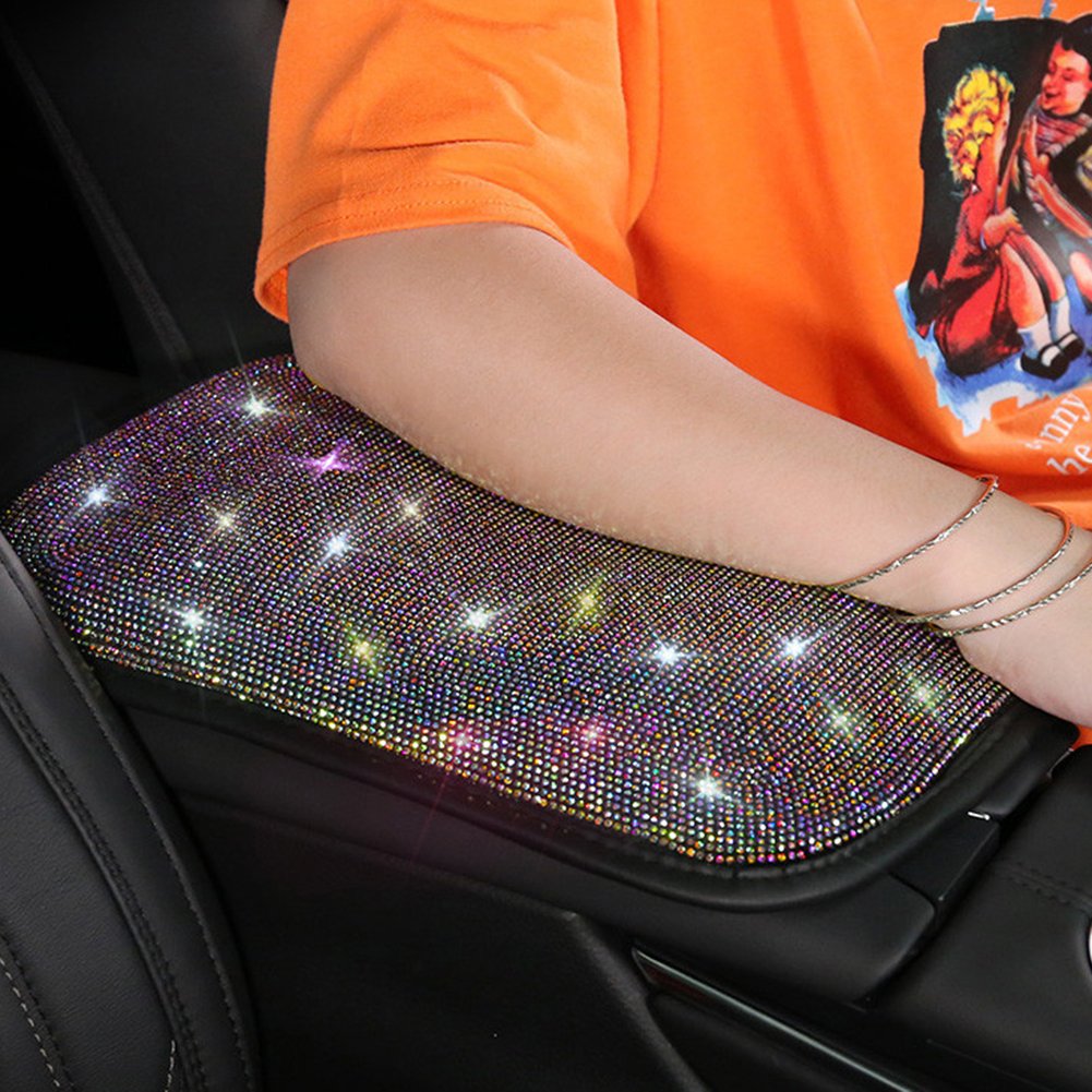 Rhinestones Gear Shift Cover Pad Auto Interior Accessories Steering Wheel Cover