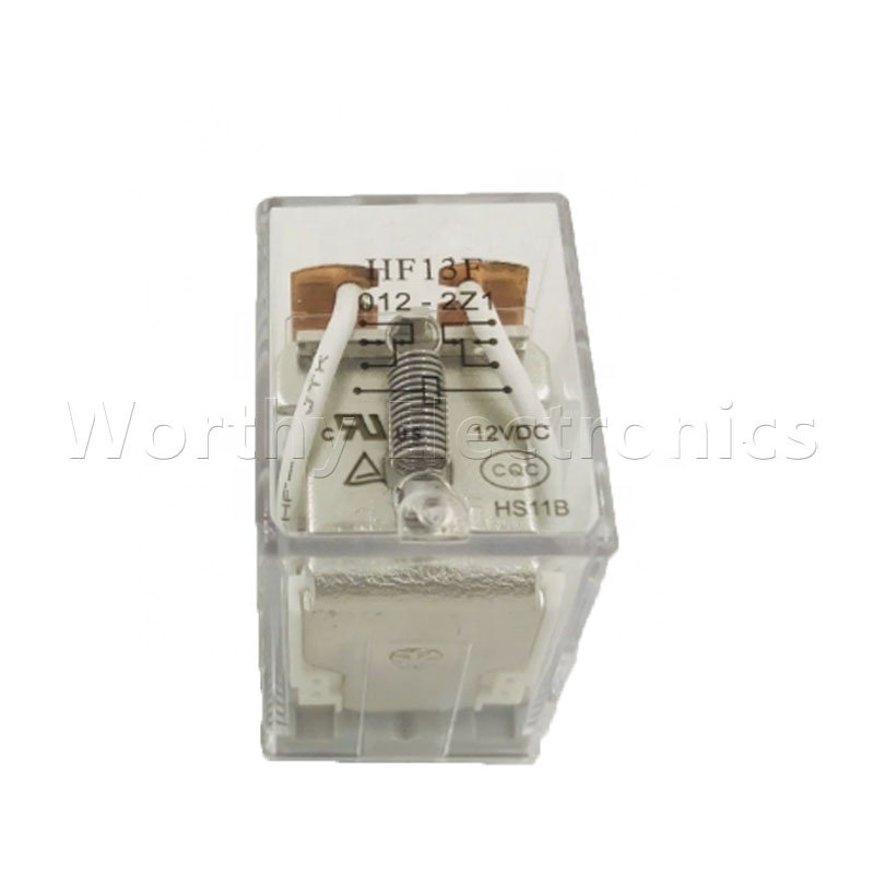 Electronic component power relay 12VDC 8PIN DIP HF13F-012-2Z1 relay module