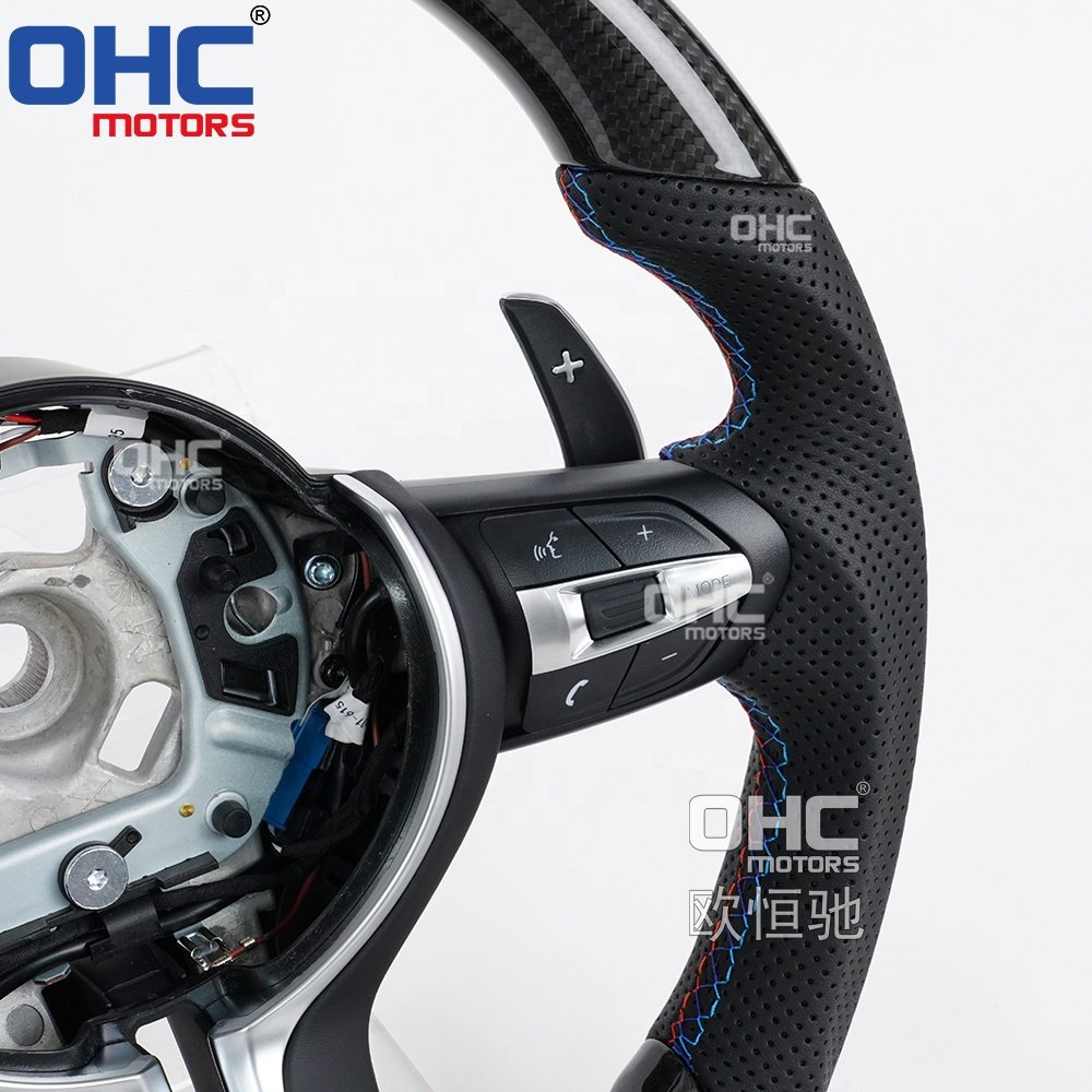 Carbon Fiber Steering Wheel For Bmw Steering Wheel F 30 F30 1 Series F20 F22 F25 F33 F36 X5 F15 X6 F16 F48 F31 Steering Wheel
