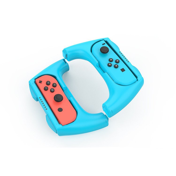 2024 New 1set/2pcs Shell Stand Game Controller Racing Car Steering Wheel For Nintendo Switch OLED NS Racing Game Accessories
