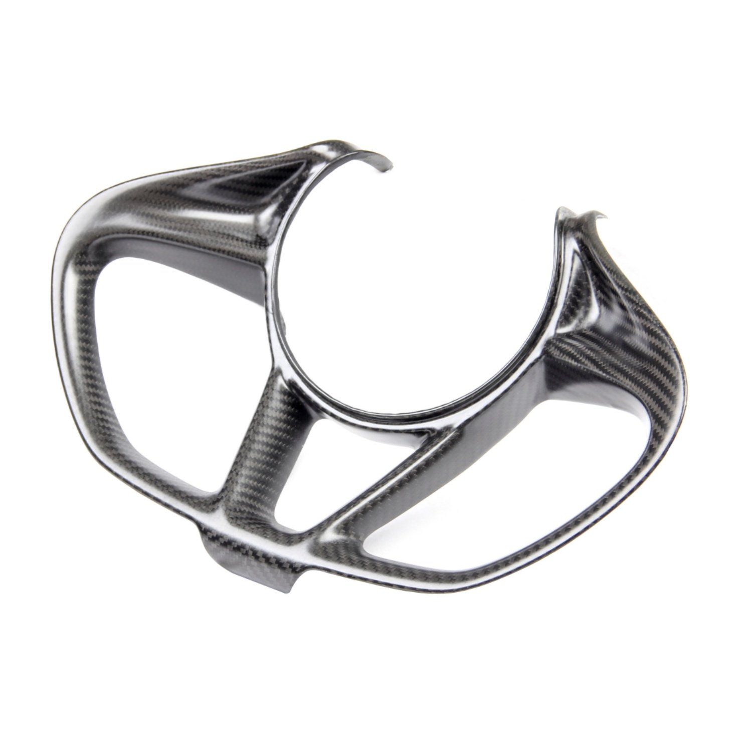 High quality car steering wheel interior suitable for McLaren 720S OEM style dry carbon fiber steering wheel trim