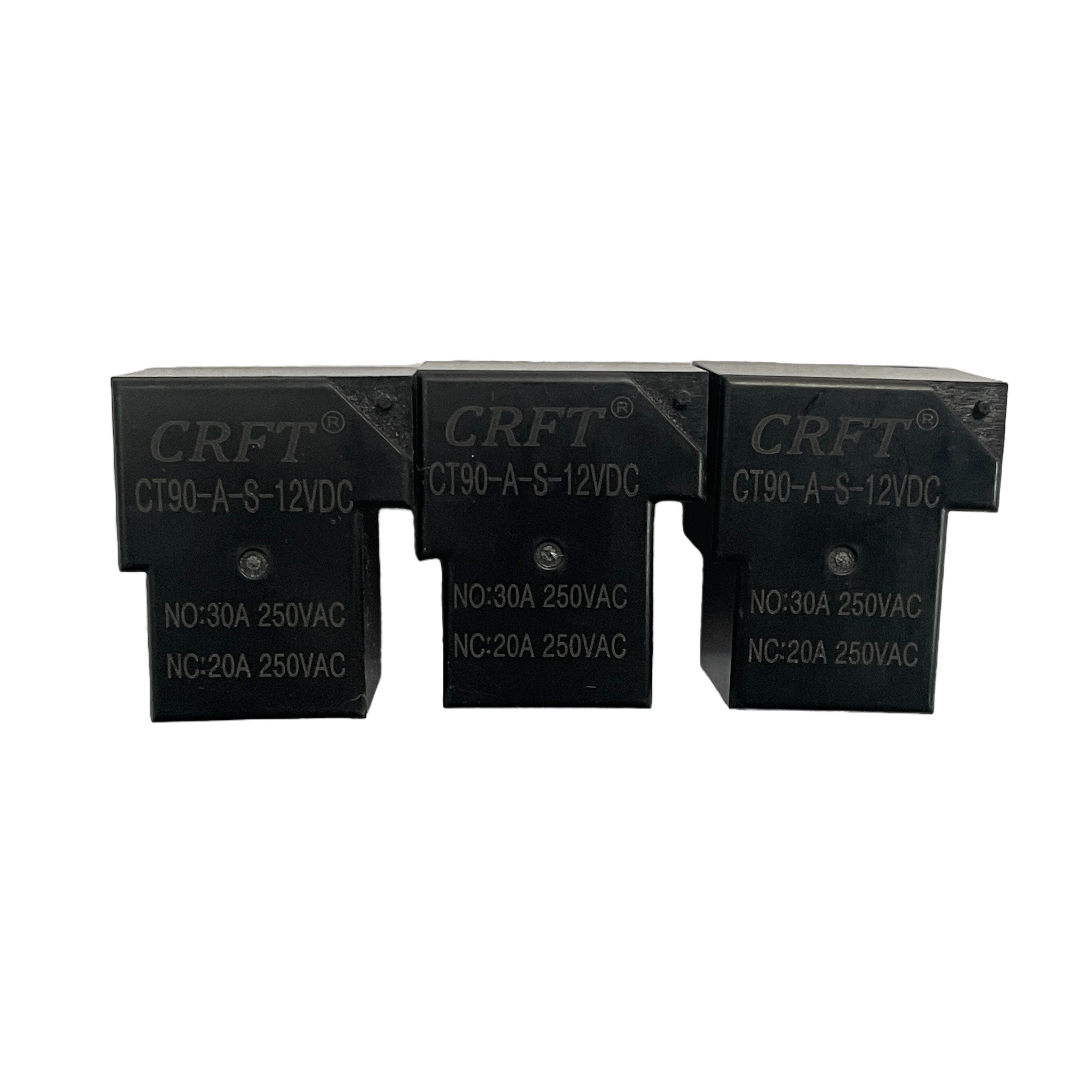 CT90 Power Relay 20/30AMP T Type 24vdc T90 1A 1B 1C PCB RELAY JQX-15F 5V 6V 9V 12V 24V 48V General Purpose Relay
