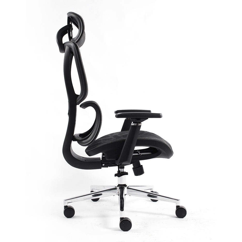 High Back Mesh Office Chair Plastic Armrest Cheap Computer Executive Swivel Ergonomic Office Chair