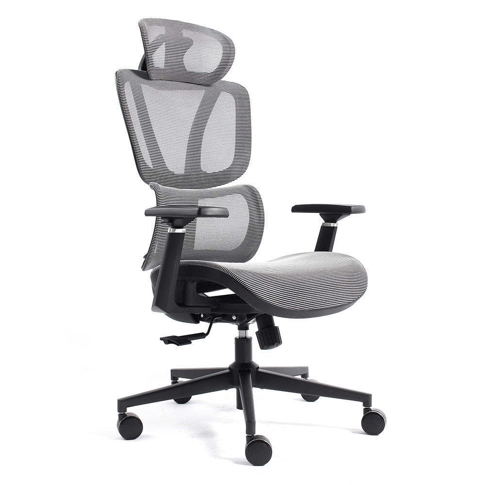 High Back Mesh Office Chair Plastic Armrest Cheap Computer Executive Swivel Ergonomic Office Chair