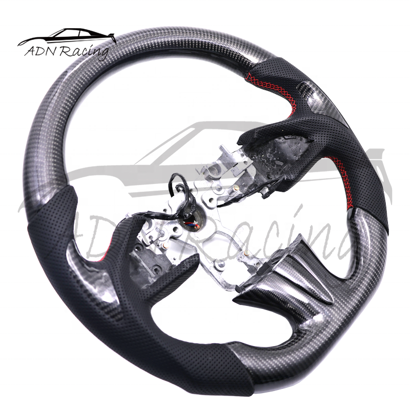 For INFINITI Q50 Q50L Carbon Fiber Steering Wheel 2014-2017