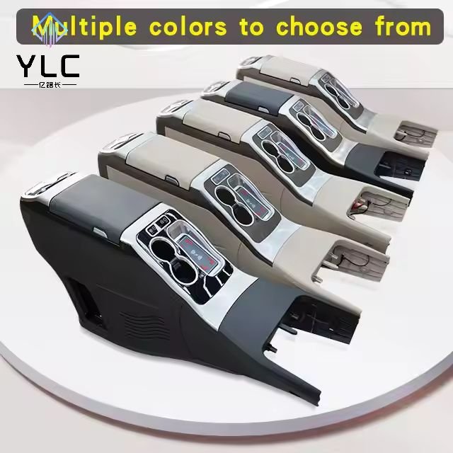 YLC Central Armrest Box Storage Box with Refrigerator Armrest Box Vito V250 V260 W447 V-Class Interior Modification and Upgradi