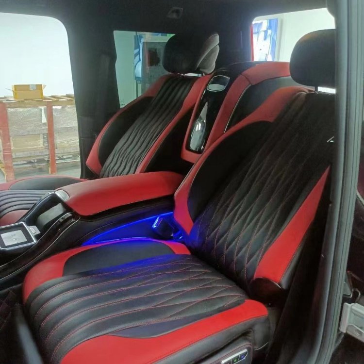 Luxury Interior SUV Modified Luxury GLE GLS VIP Car Rear Seat with Console Armrest for Mercedes GLE GLS