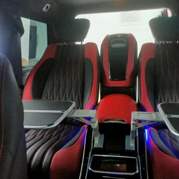 Luxury Interior SUV Modified Luxury GLE GLS VIP Car Rear Seat with Console Armrest for Mercedes GLE GLS