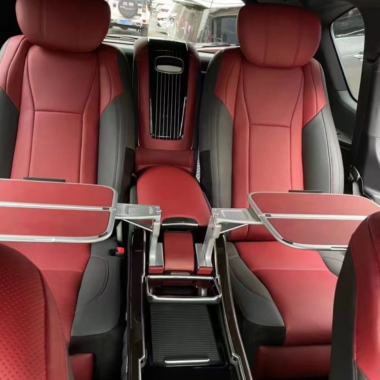 Luxury Interior SUV Modified Luxury GLE GLS VIP Car Rear Seat with Console Armrest for Mercedes GLE GLS