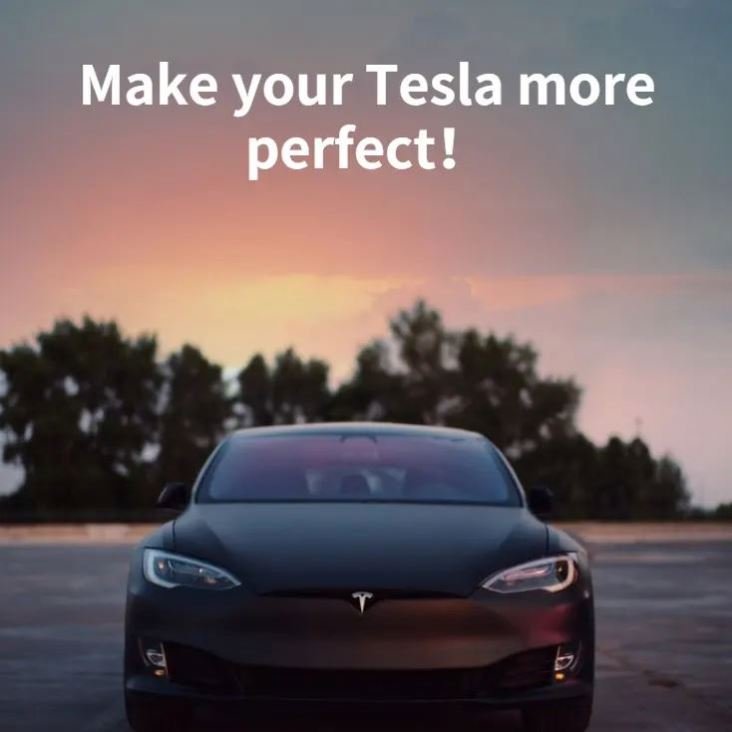 Creease 2023 New Design Felt Large Capacity Under Seat Storage Box for Tesla Model 3/Y