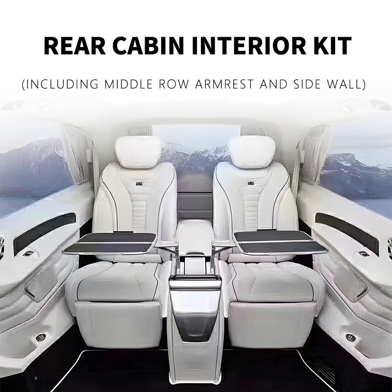 Kelashen Auto Interior Parts Car Table Console Box Multifunction Car Armrest Box for Mercedes Benz Vito Vclass W447 V260