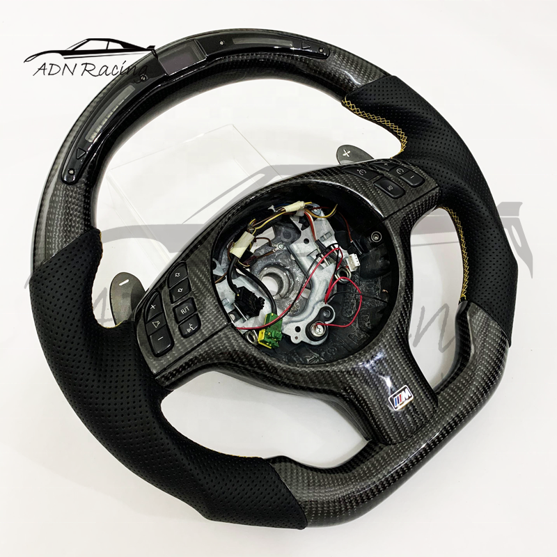 OEM Sport Carbon Fiber Steering Wheel For BMW E46 M3 E39 M5