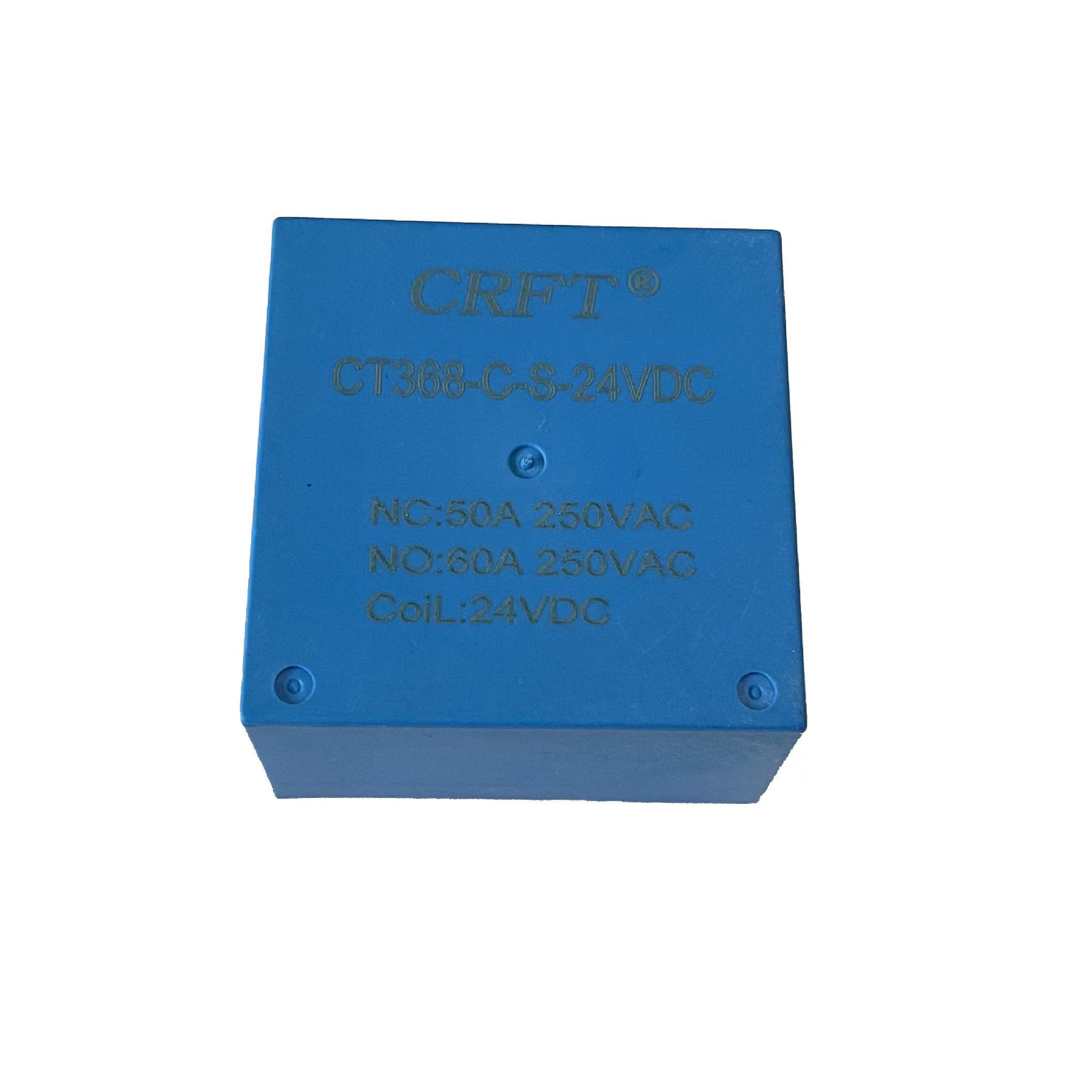 CRFT Big T90 High Quality Power Relay Jqx-15f Square Shape CT368 12v 24v 60a 250Vac TMAX
