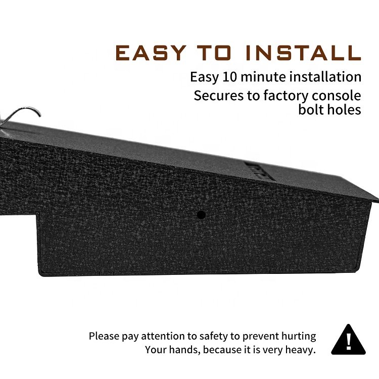 TuoJue for 2014 - 2019 CHEVROLET SILVERADO & GMC SIERRA 1500 ALSO 2015-2020 2500& 3500 SERIES Central Armrest Storage Box