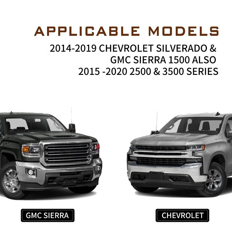 TuoJue for 2014 - 2019 CHEVROLET SILVERADO & GMC SIERRA 1500 ALSO 2015-2020 2500& 3500 SERIES Central Armrest Storage Box