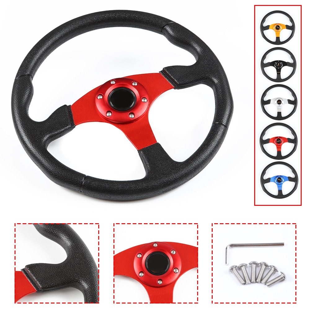 Car Sport JDM Accessories Drift Custom Racing Universal Racing Sport Steering Wheel 13 Inches 340mm