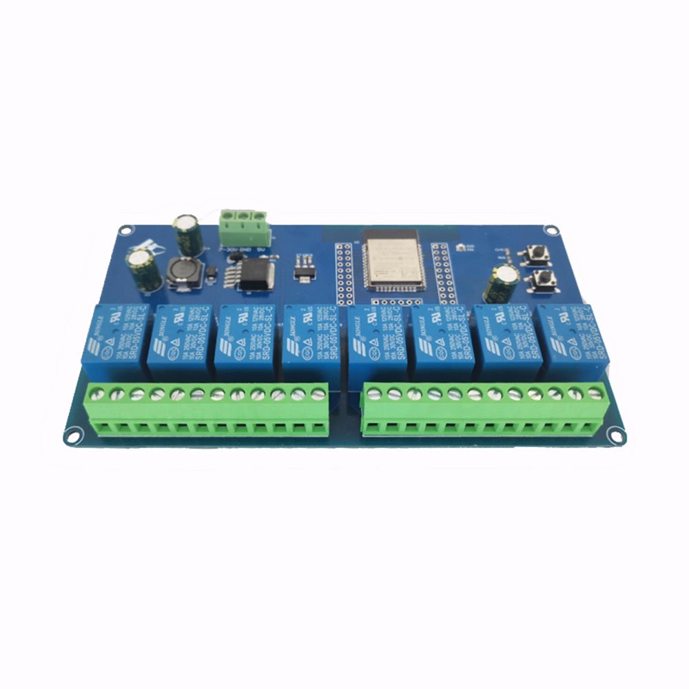 Cent Smart Home Second Development DC5-30V Wifi 8 Channel Relay Board ESP32 8CH Relay Switch ESP32-WROOM ESP32 Relay Module