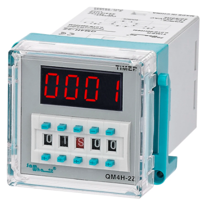 SAMWHA-DSP Relay Double Timer DH48S QM4H Mechanical Cycle Timer Digital Time Relay