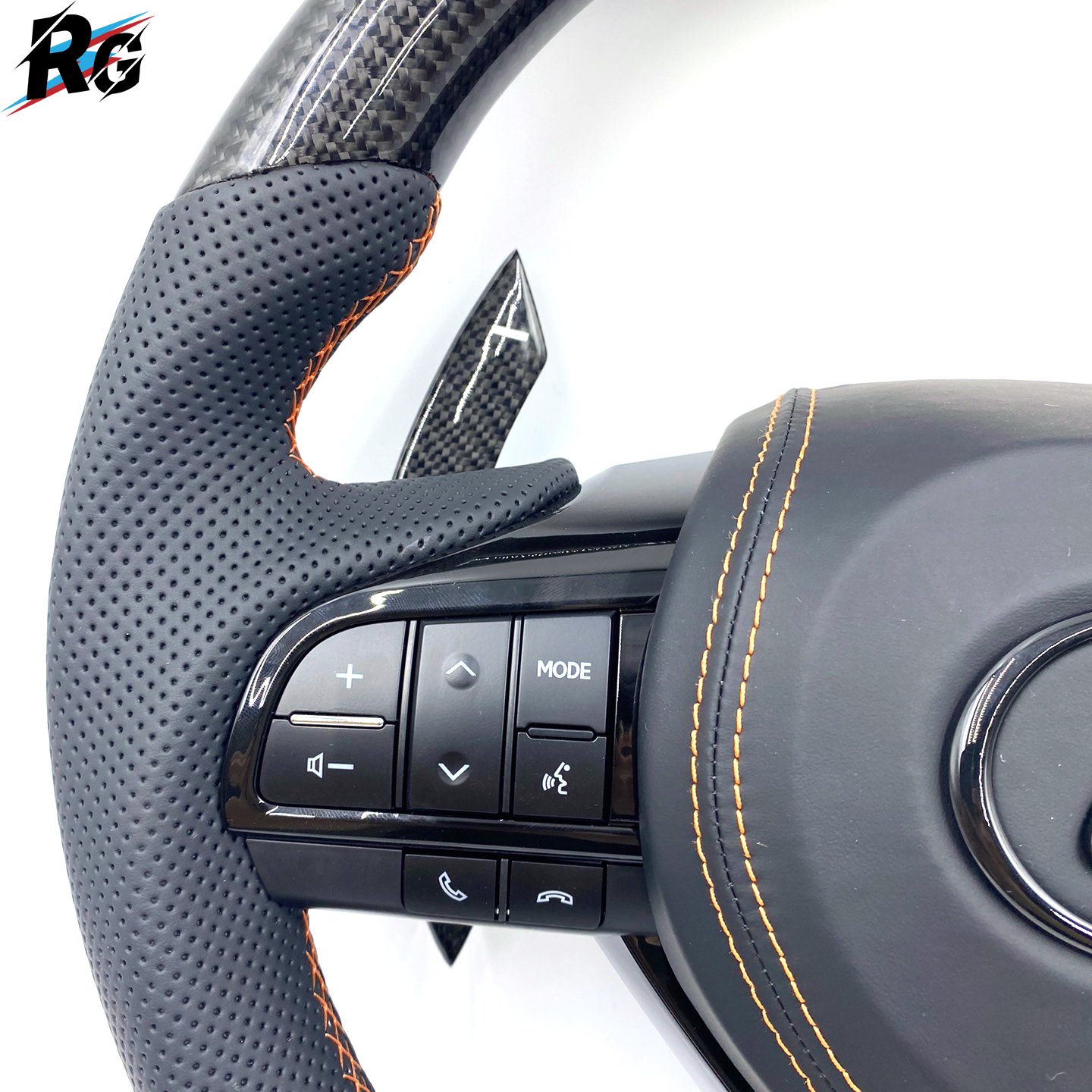 GS Best Selling Auto Parts Carbon Fibre Body Fits Car Steering Wheel For Toyota Leuxs GS350
