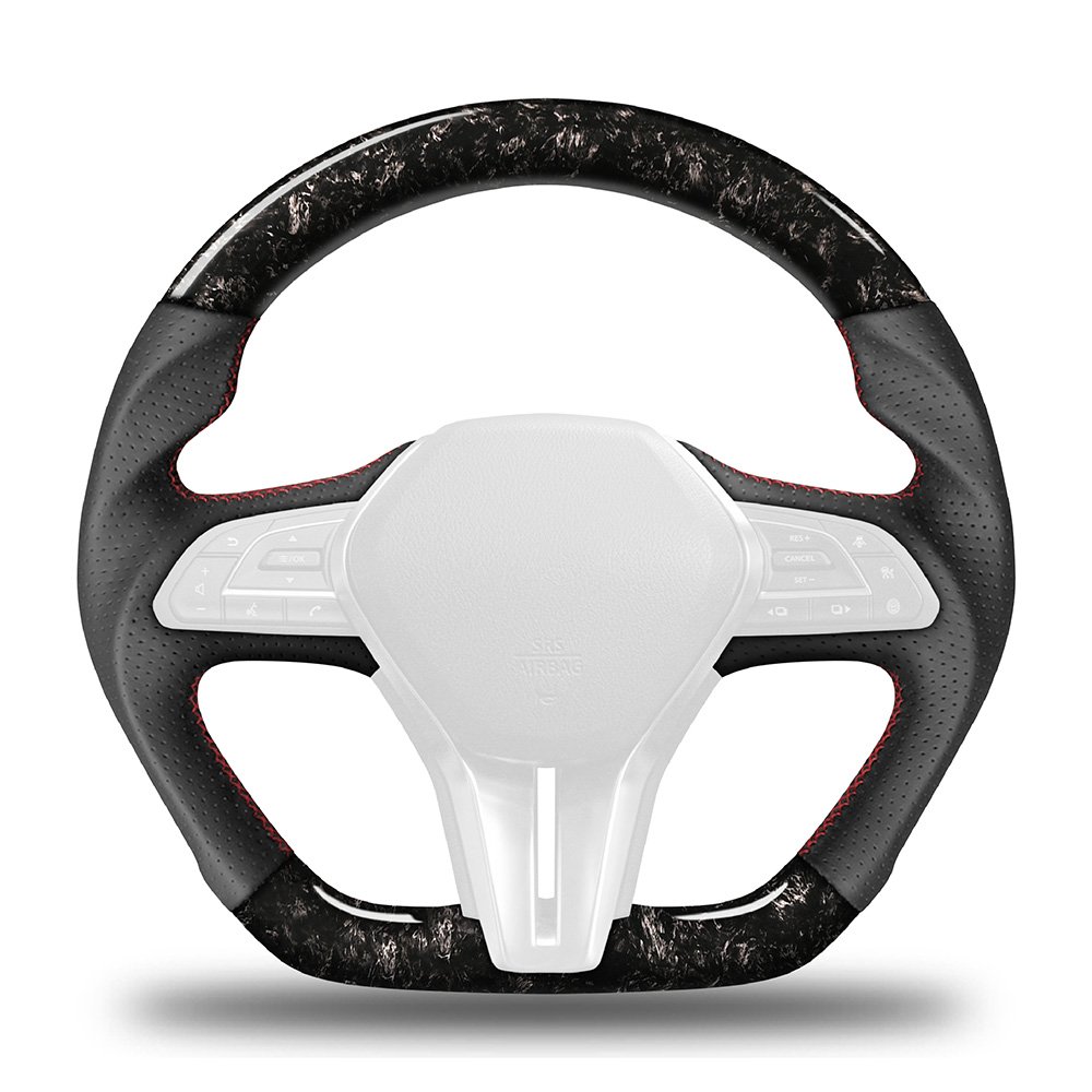 Durable Car Steering Wheel Accessories Custom Carbon Fiber Steering Wheel With Premium FinISh