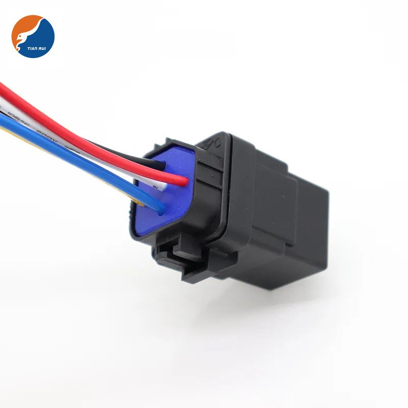 Relay Inmovilizador Automotive De 24Vdc Automotive Car 4 Pin 5Pin 5 Pin 24V Relay 12V Waterproof Auto Relays With Socket