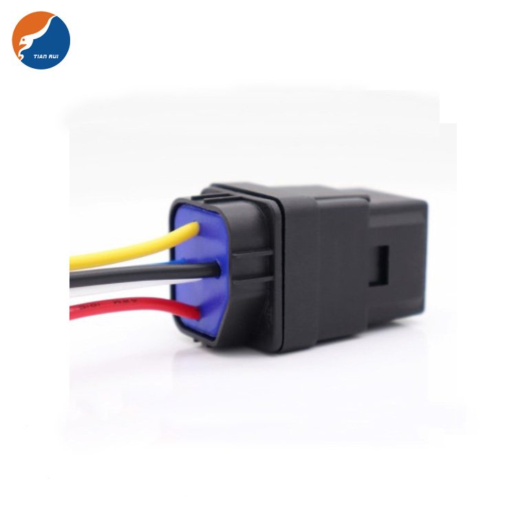 Relay Inmovilizador Automotive De 24Vdc Automotive Car 4 Pin 5Pin 5 Pin 24V Relay 12V Waterproof Auto Relays With Socket