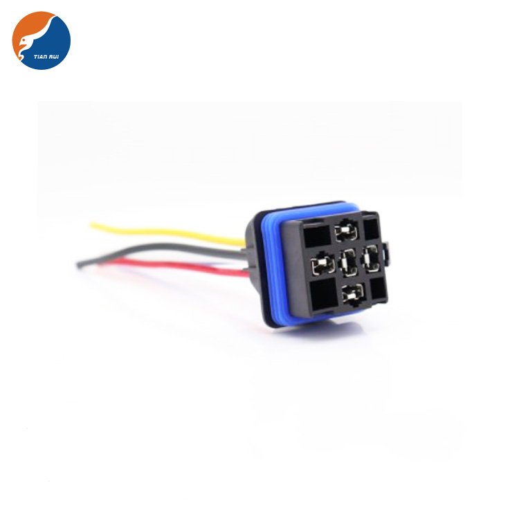 Relay Inmovilizador Automotive De 24Vdc Automotive Car 4 Pin 5Pin 5 Pin 24V Relay 12V Waterproof Auto Relays With Socket