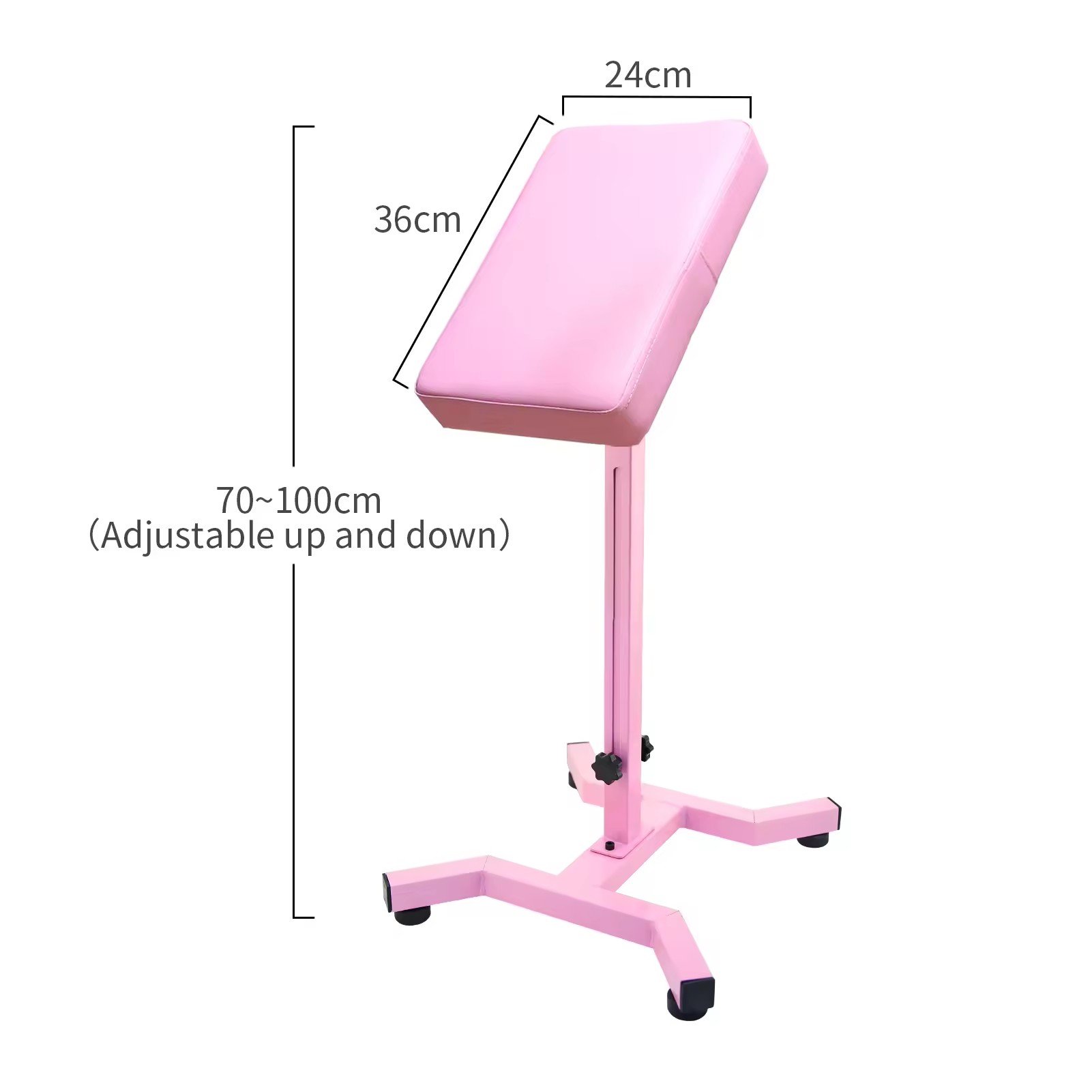 Pink/black Arm Rest Tattoo Tattoo Leg Rest Adjustable Tattoo Armrest