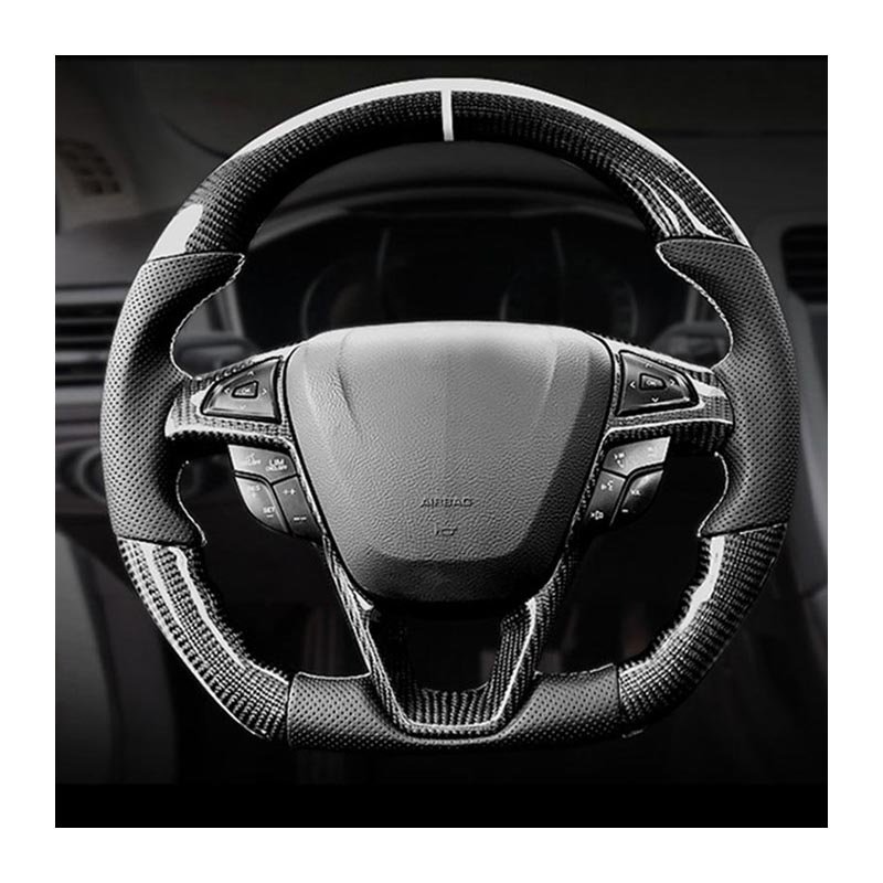 carbon Cut Carbon Fiber steering wheel for Infiniti G37 G37S Coupe Racing Car Steering Wheel Trim