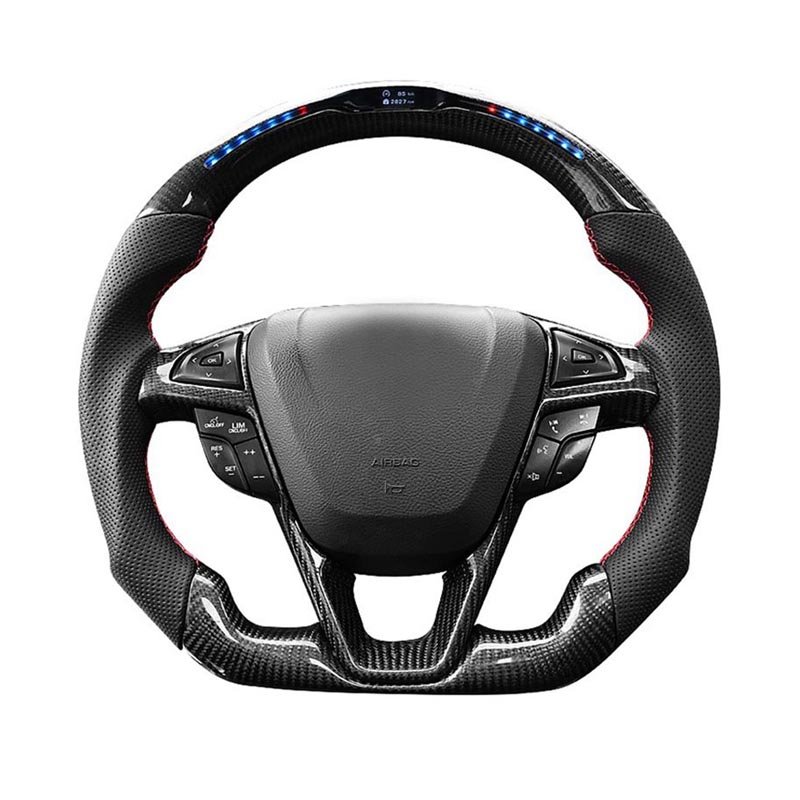 carbon Cut Carbon Fiber steering wheel for Infiniti G37 G37S Coupe Racing Car Steering Wheel Trim