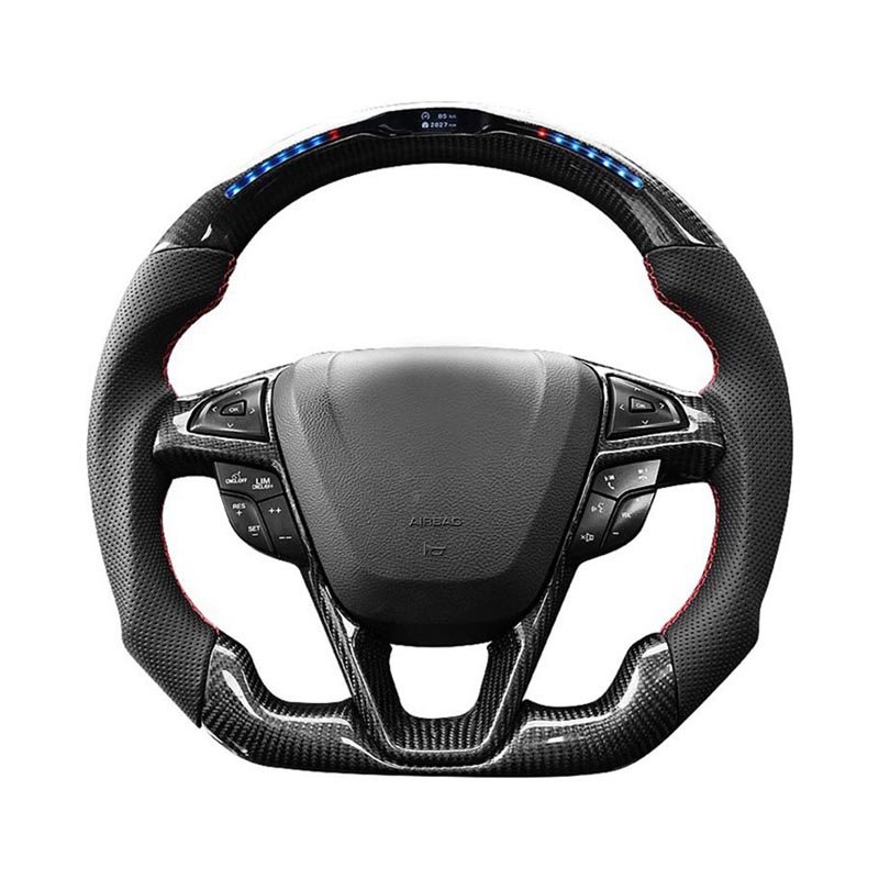 carbon Cut Carbon Fiber steering wheel for Infiniti G37 G37S Coupe Racing Car Steering Wheel Trim