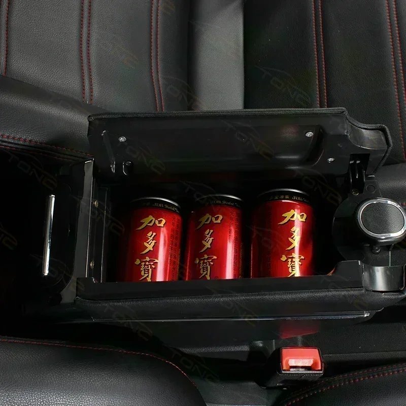 TONC Exclusive Interior Upgrade for SUZUKI SX4 - Advanced ABS Armrest Box with USB Charging and Dual Storage