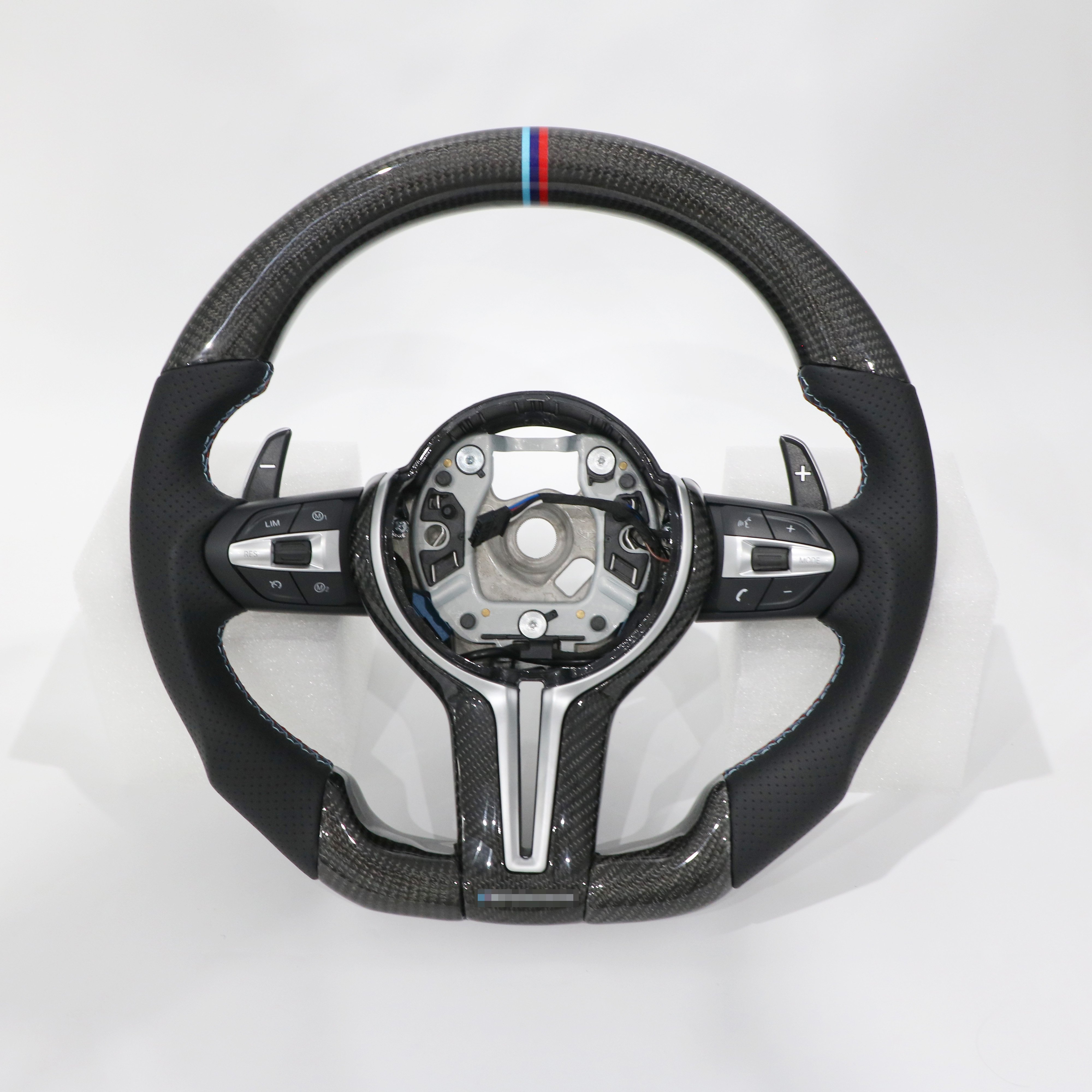 upgrade modify carbon steering wheel for BMW x1 x2 x3 x4 x5 m1 m2 m3 g20 g80 thin paddle carbon steering wheel