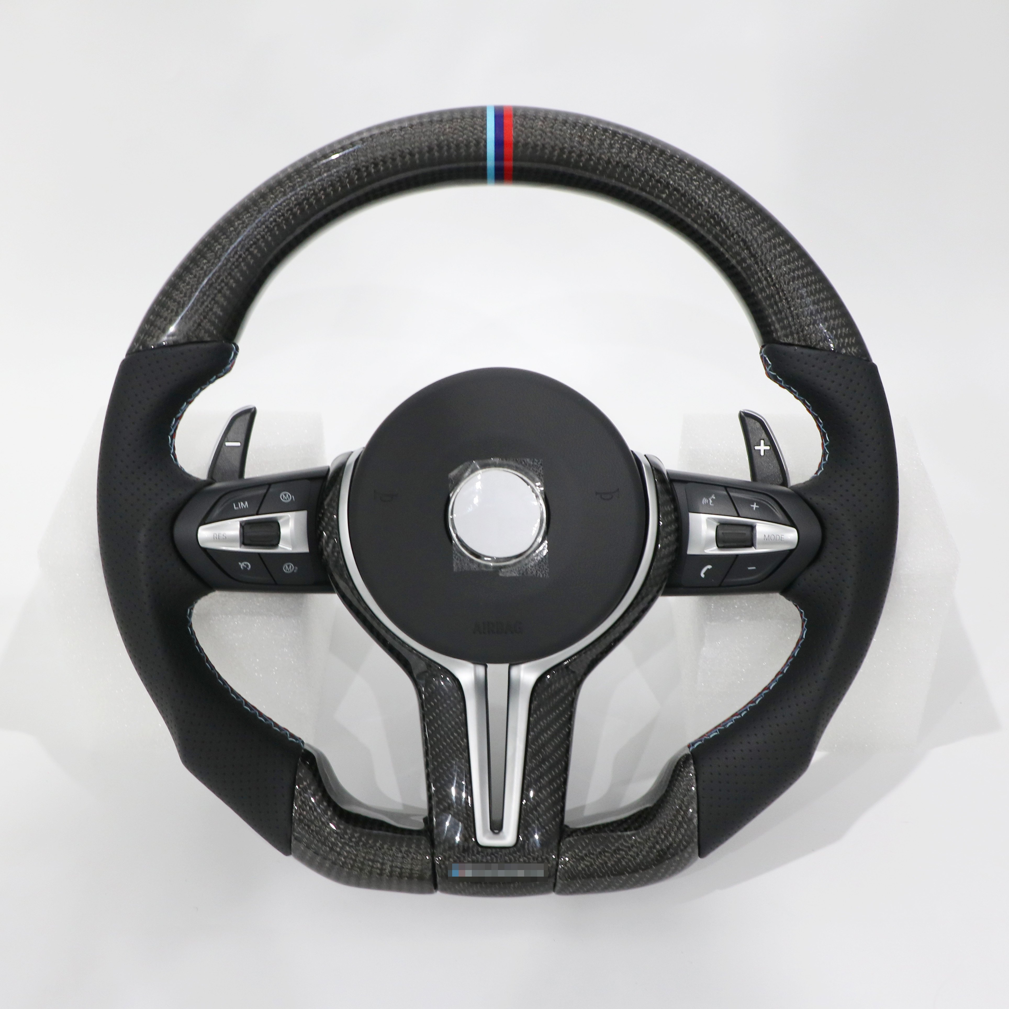 upgrade modify carbon steering wheel for BMW x1 x2 x3 x4 x5 m1 m2 m3 g20 g80 thin paddle carbon steering wheel