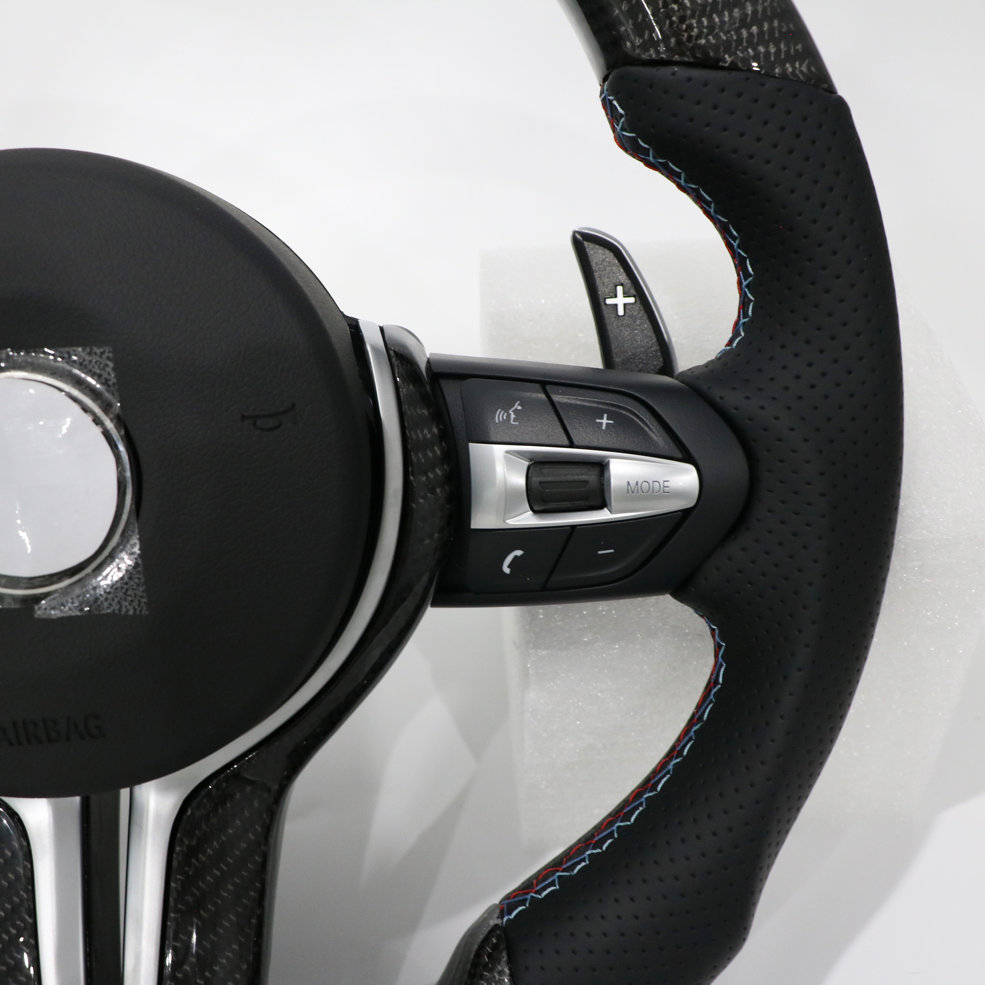 upgrade modify carbon steering wheel for BMW x1 x2 x3 x4 x5 m1 m2 m3 g20 g80 thin paddle carbon steering wheel