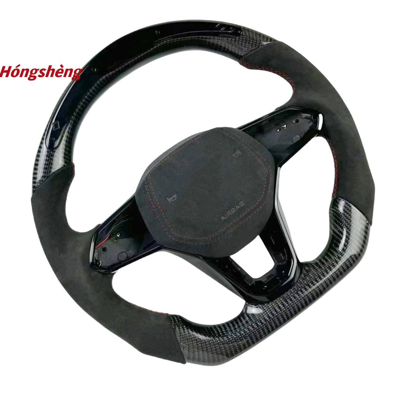 Volkswagen MK7 MK6 MK8 Golf 8 Golf 7 Golf 6 R GTI Car steering wheel Custom LED carbon fiber steering wheel