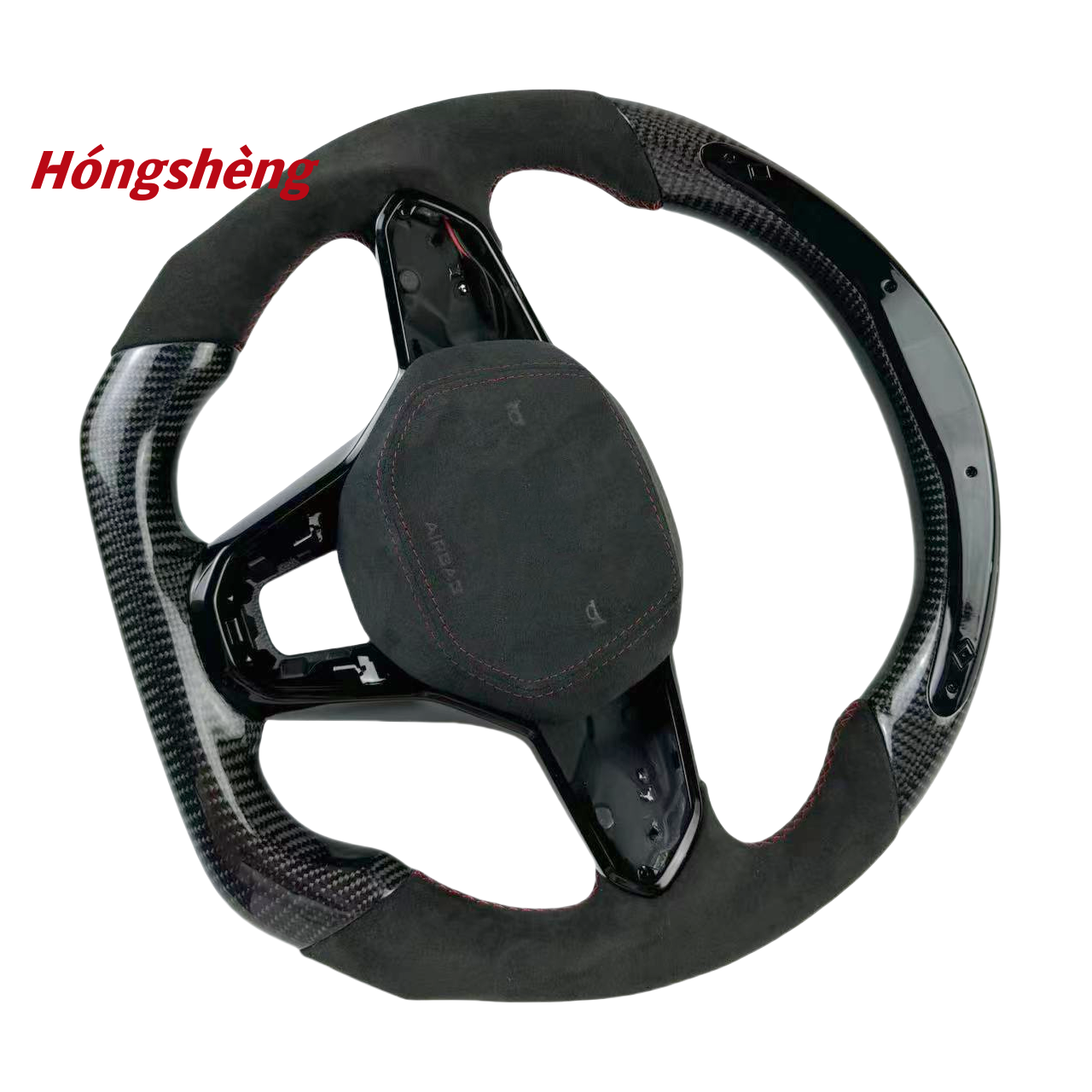 Volkswagen MK7 MK6 MK8 Golf 8 Golf 7 Golf 6 R GTI Car steering wheel Custom LED carbon fiber steering wheel