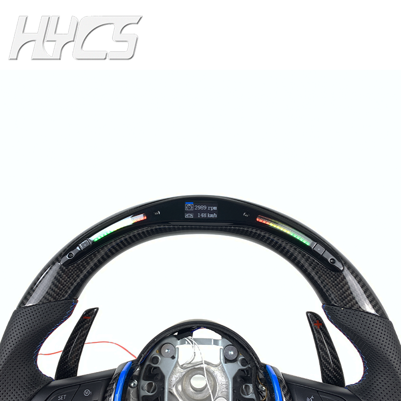 Cars accessories for BMW upgrade Customized LED carbon fiber steering wheel for F10 5 6 7 series F30 1234 series M3 M4 suitable