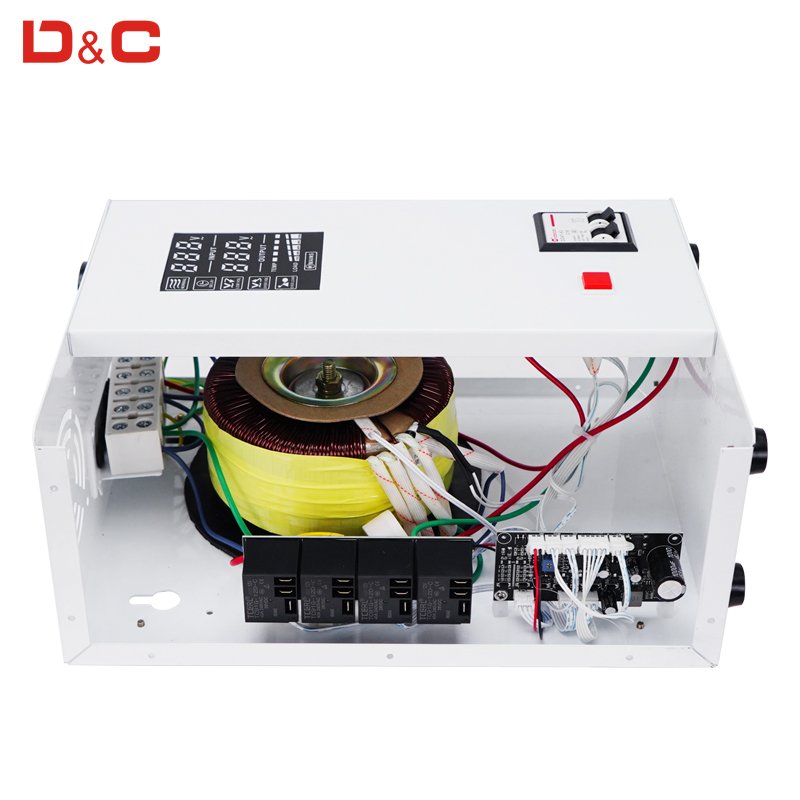 Household Auto Stabilizer 3KVA 5KVA Wall Mounted AC220V Single Phase Automatic Voltage Regulators/stabilizers Home Appliances
