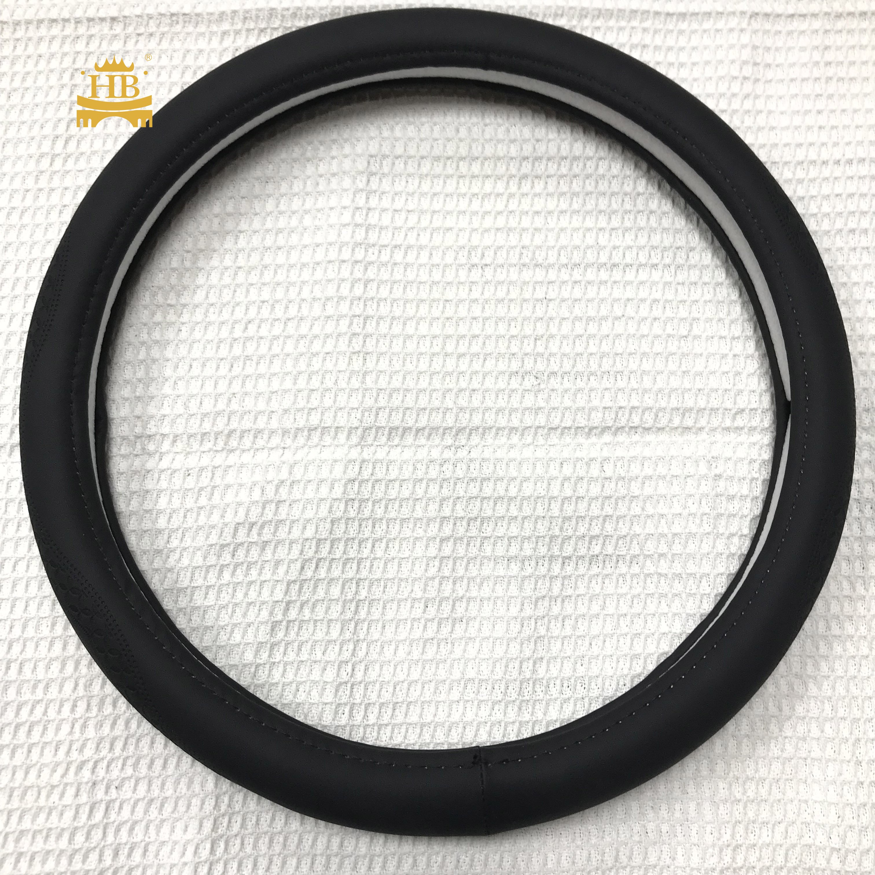 Simple Design Car Steering Wheel Cover Black Wholesale Steering Wheel Cover
