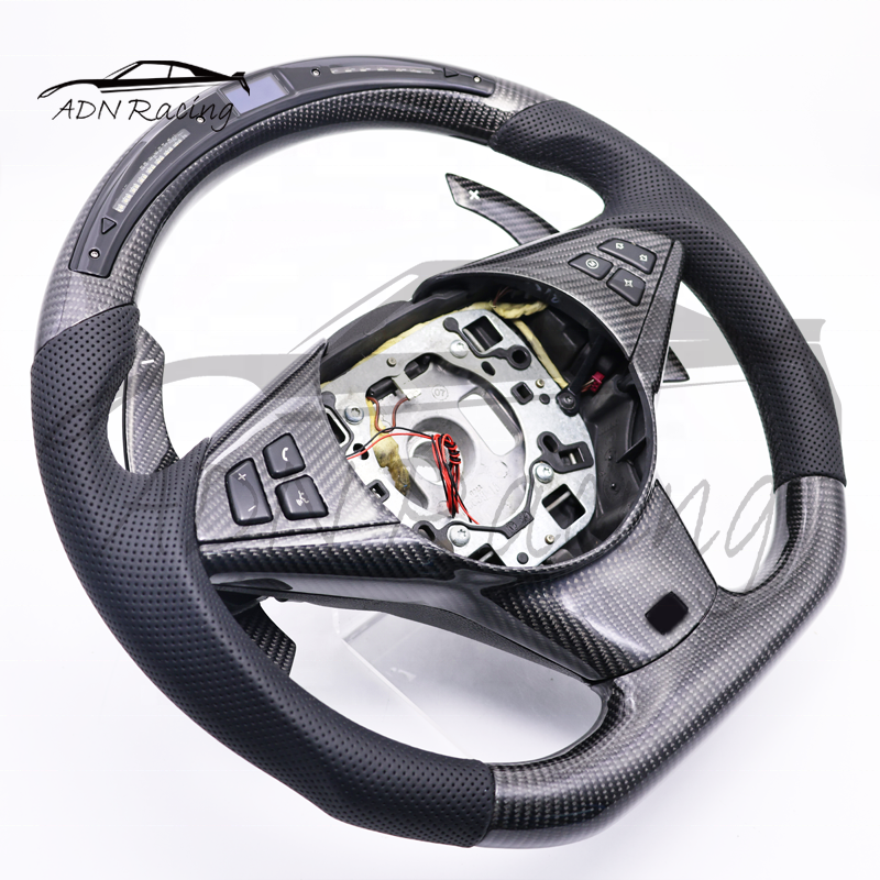 Customized Carbon Fiber Steering Wheels For BMW E60 M5 E63 E64 M6