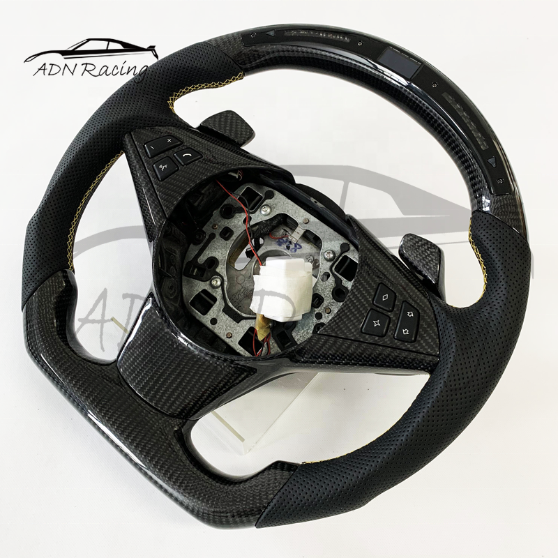 Customized Carbon Fiber Steering Wheels For BMW E60 M5 E63 E64 M6