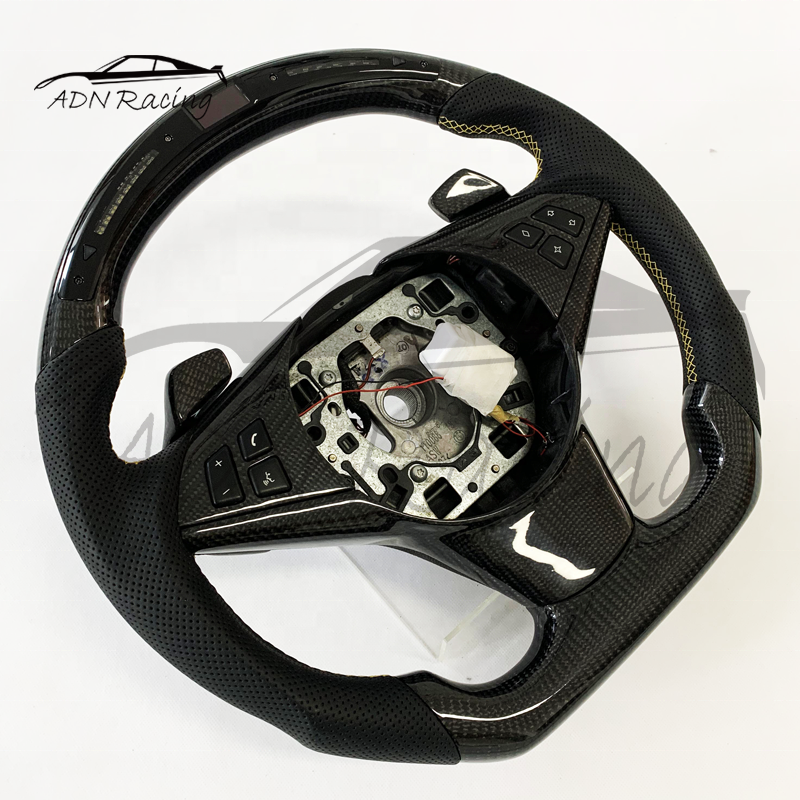 Customized Carbon Fiber Steering Wheels For BMW E60 M5 E63 E64 M6