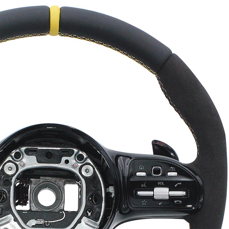 For Mercedes Benz A GLA B GLB C GLC E GLE CLS 2019-2023 custom sport model handle steering wheel modification 809-P51-F