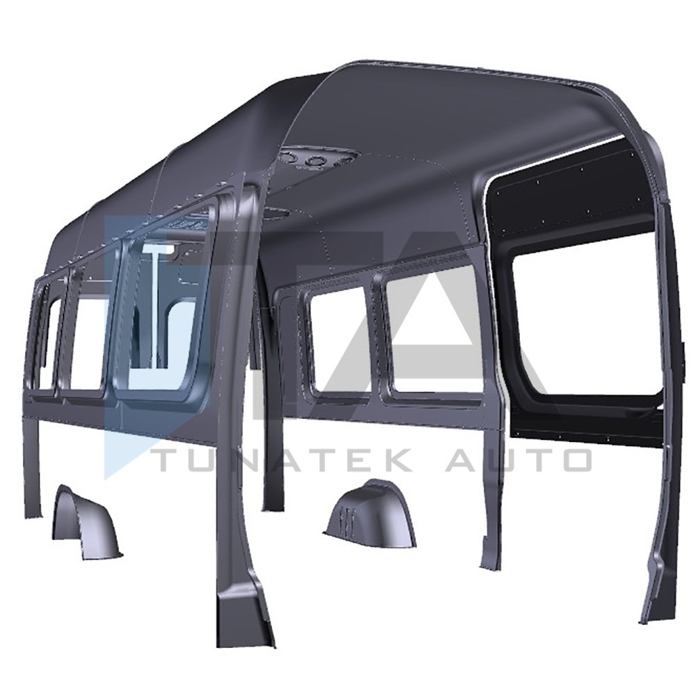 L4H2 RHD Sprinter W907 W906 Extended Long Model Abs Plastic Interior Trim Set High Quality Perfect Fit for Panel Van Conversion