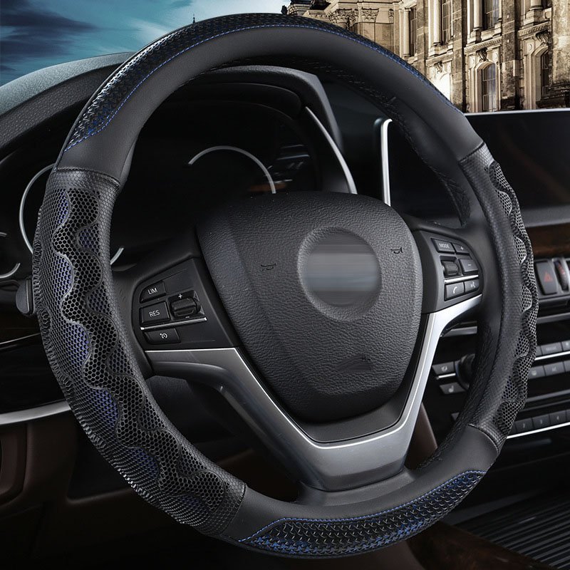 Hot selling wholesale universal car steering wheel cover,high quality car steering wheel cover,15 inch